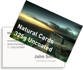 Natural Business Cards